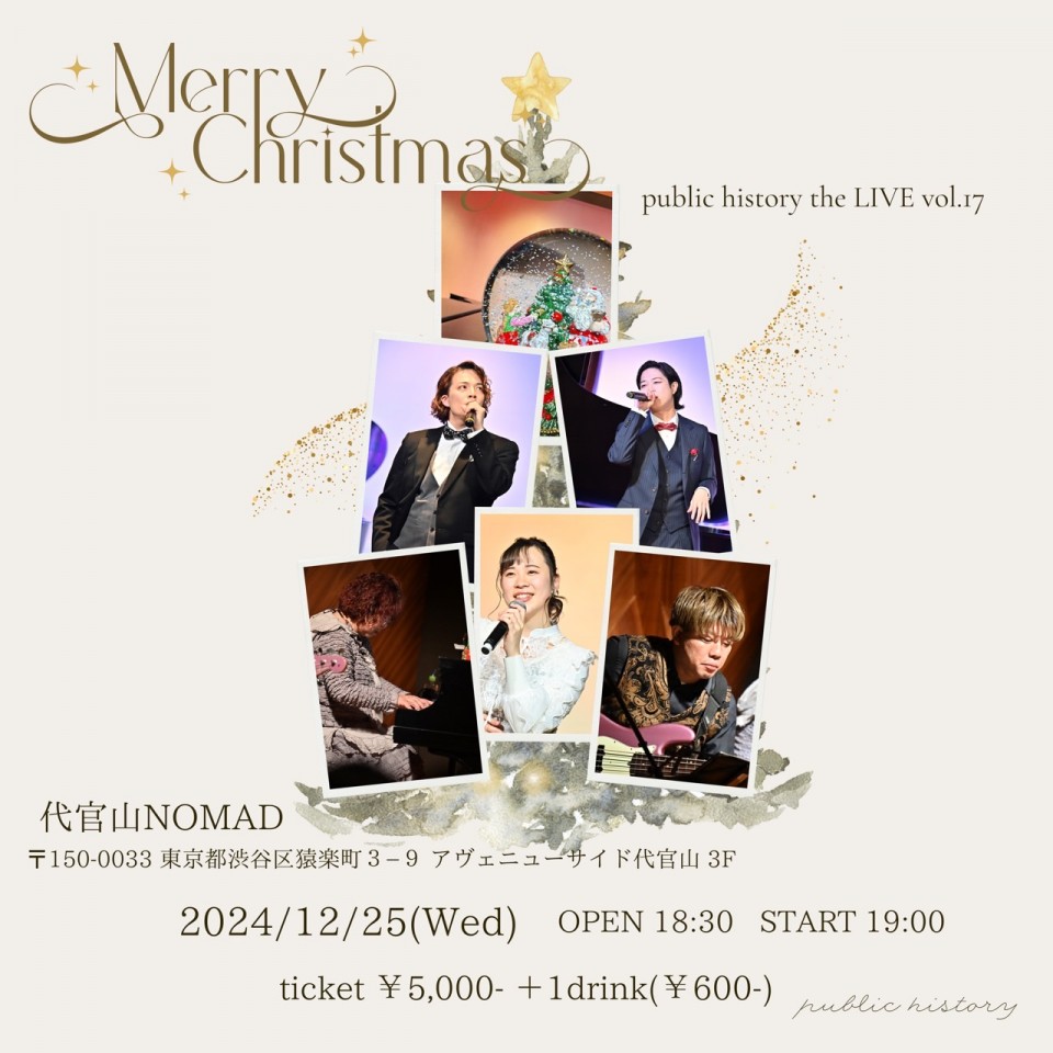 public history the LIVE vol.17~CHRISTMAS LIVE~